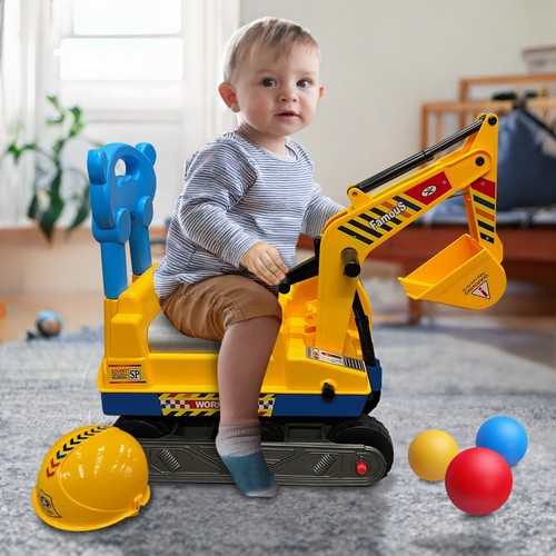 Kids ride digger toddler - kids,