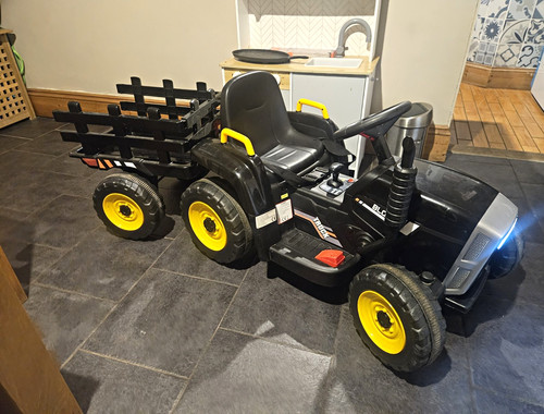 Kids electric ride tractor - kids,