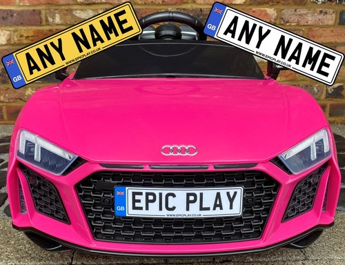 Personalised number plate ride - personalised,