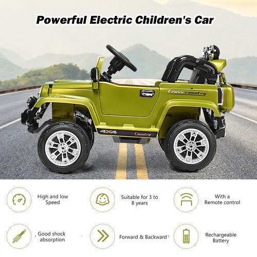 Jeep electric vehicle ride - jeep, on