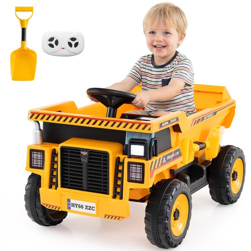 Costway 24v ride dump - ride, on