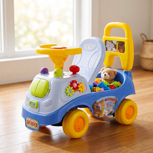 Ride car baby - on,