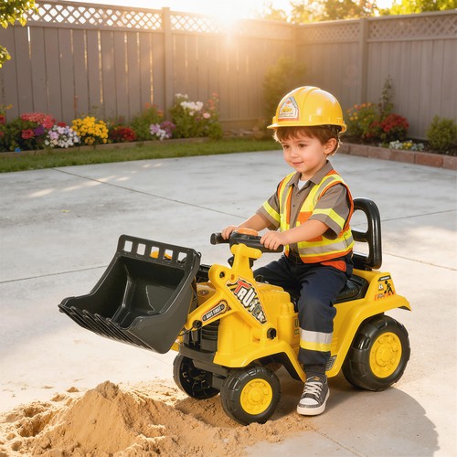 Ride bulldozer toddler - bulldozer,